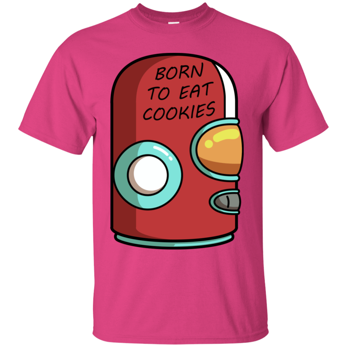 T-Shirts Heliconia / S Final Space Gary Born To Eat Cookies T-Shirt