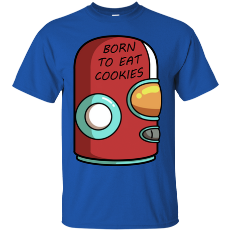 T-Shirts Royal / S Final Space Gary Born To Eat Cookies T-Shirt