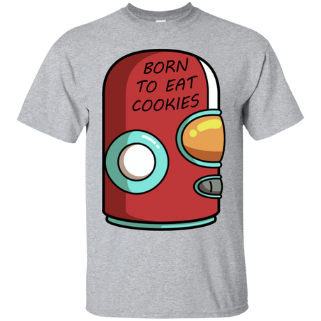 T-Shirts Sport Grey / S Final Space Gary Born To Eat Cookies T-Shirt