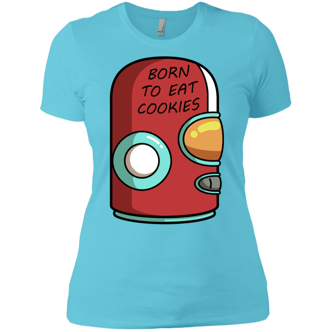 T-Shirts Cancun / X-Small Final Space Gary Born To Eat Cookies Women's Premium T-Shirt