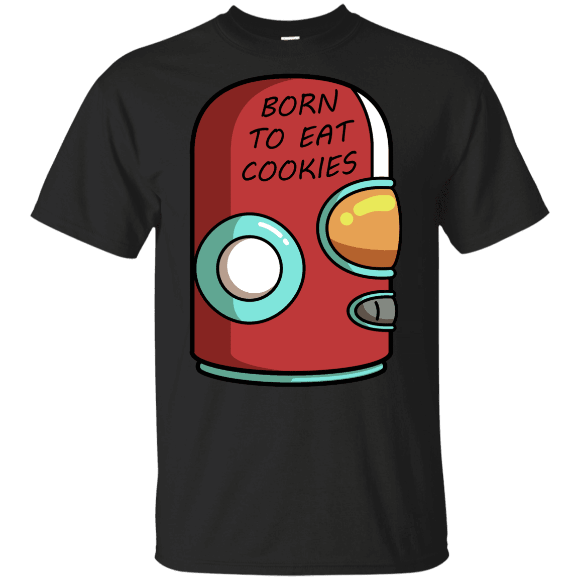T-Shirts Black / YXS Final Space Gary Born To Eat Cookies Youth T-Shirt