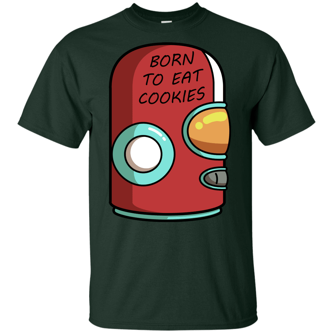 T-Shirts Forest / YXS Final Space Gary Born To Eat Cookies Youth T-Shirt
