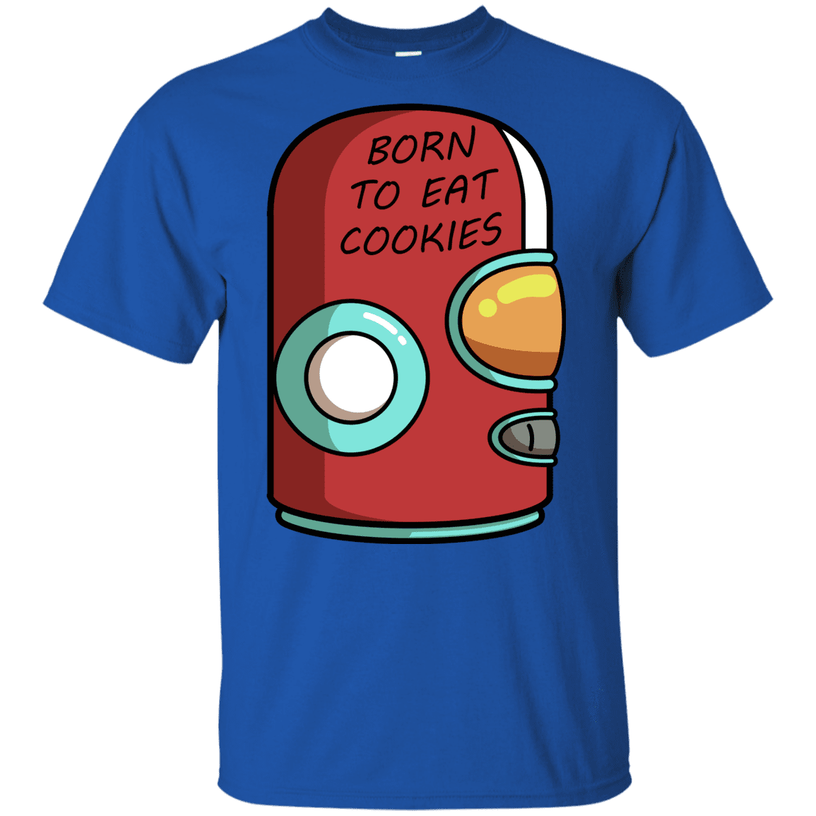 T-Shirts Royal / YXS Final Space Gary Born To Eat Cookies Youth T-Shirt