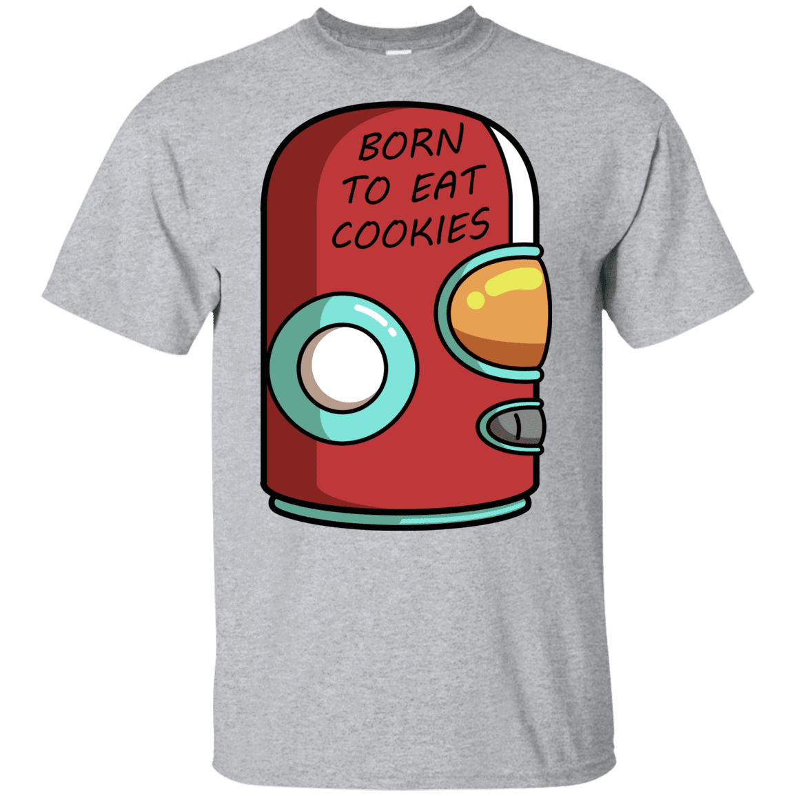 T-Shirts Sport Grey / YXS Final Space Gary Born To Eat Cookies Youth T-Shirt
