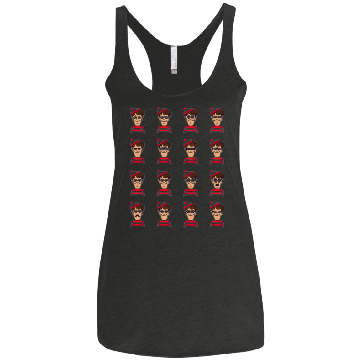 Find Him Women's Triblend Racerback Tank