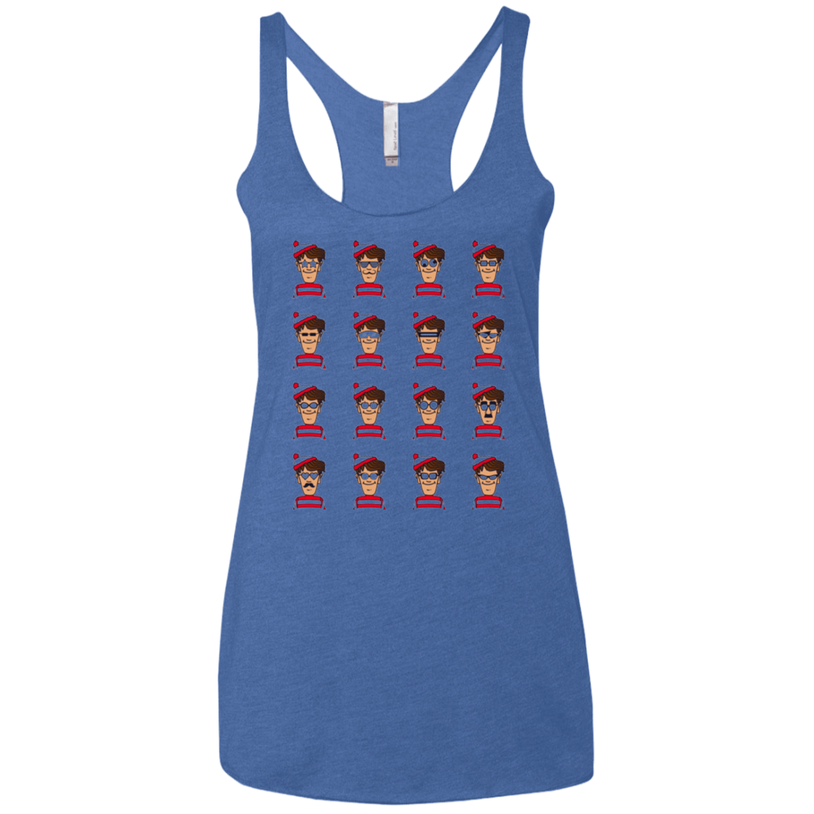 Find Him Women's Triblend Racerback Tank