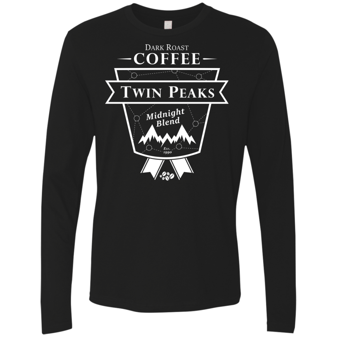 T-Shirts Black / Small Finest Black Men's Premium Long Sleeve