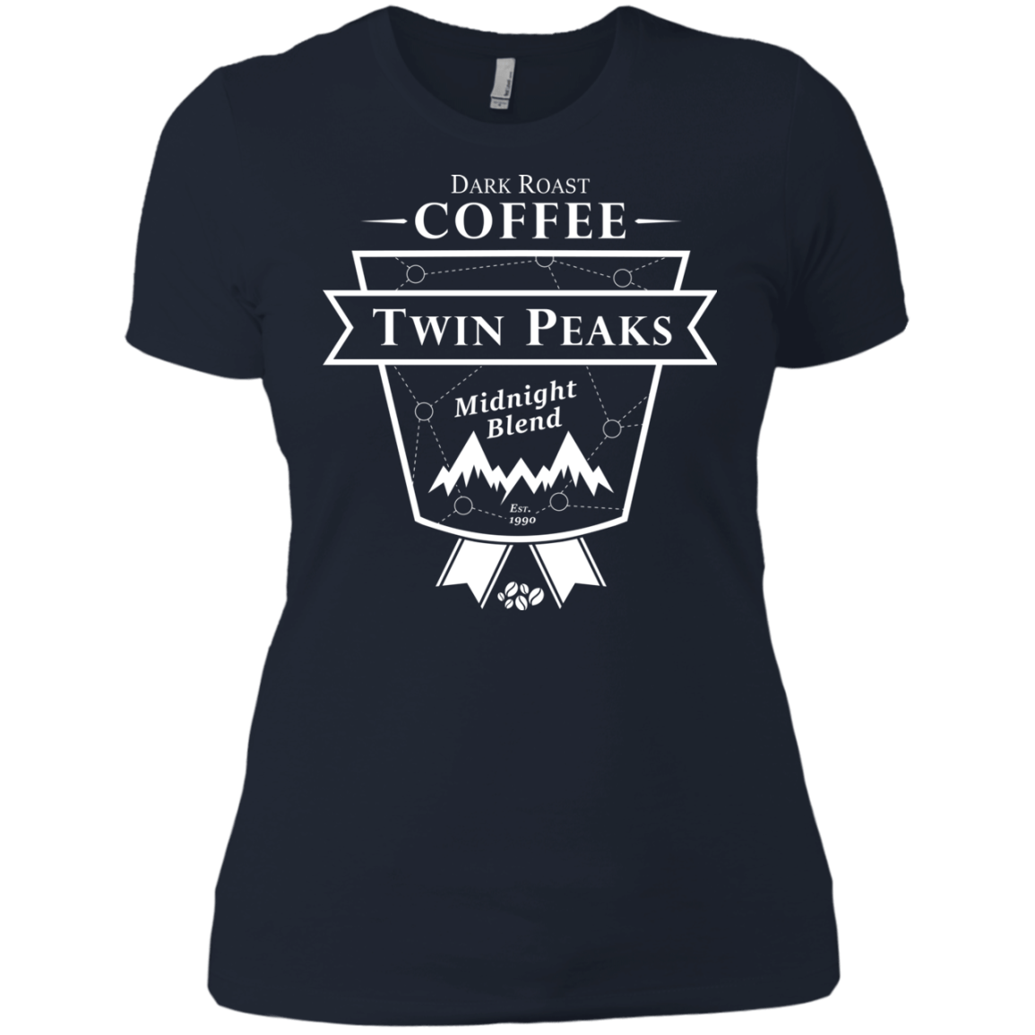 T-Shirts Midnight Navy / X-Small Finest Black Women's Premium T-Shirt