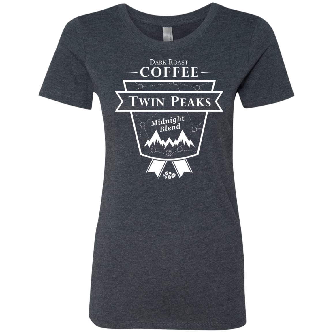 T-Shirts Vintage Navy / Small Finest Black Women's Triblend T-Shirt