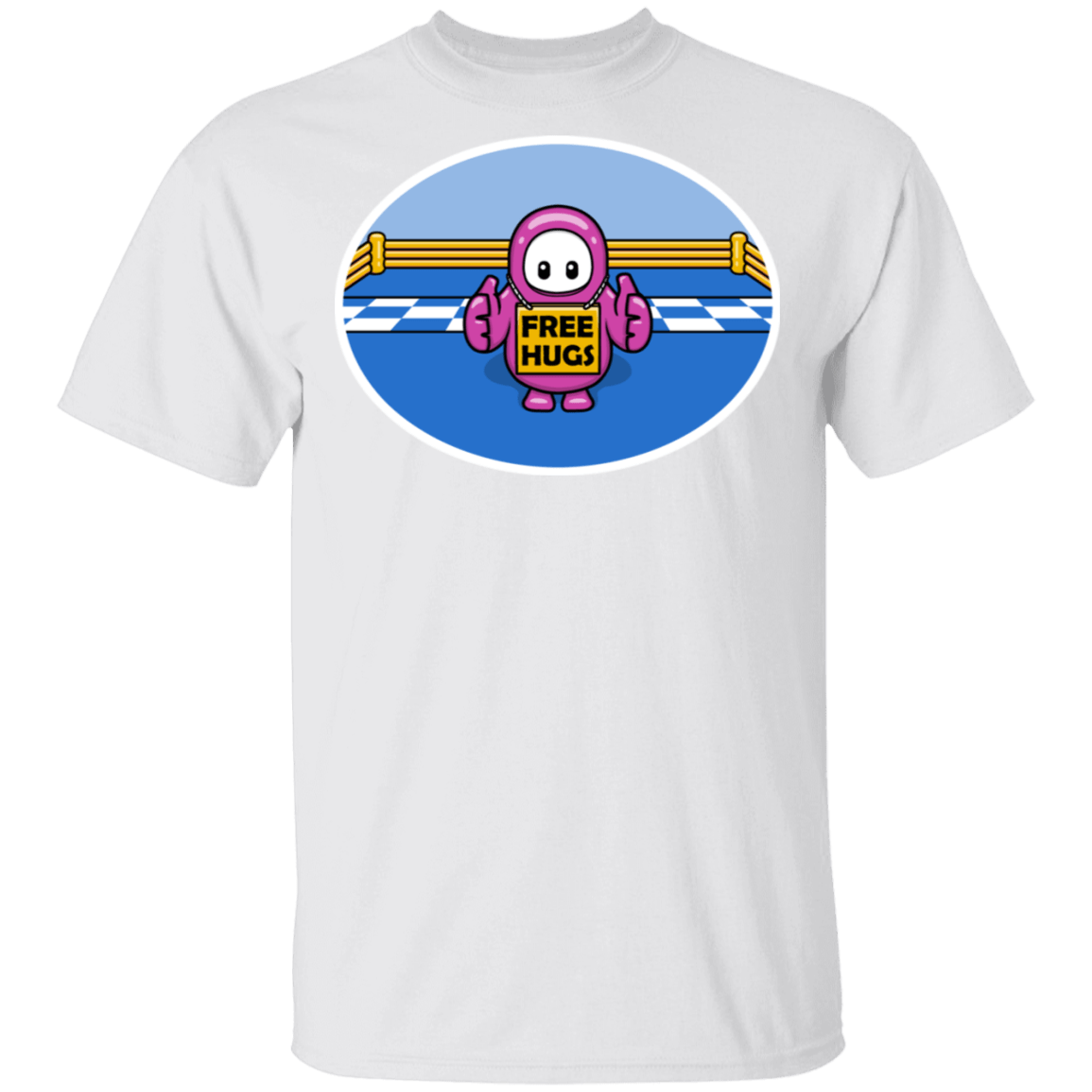 T-Shirts White / S Finish Hug T-Shirt