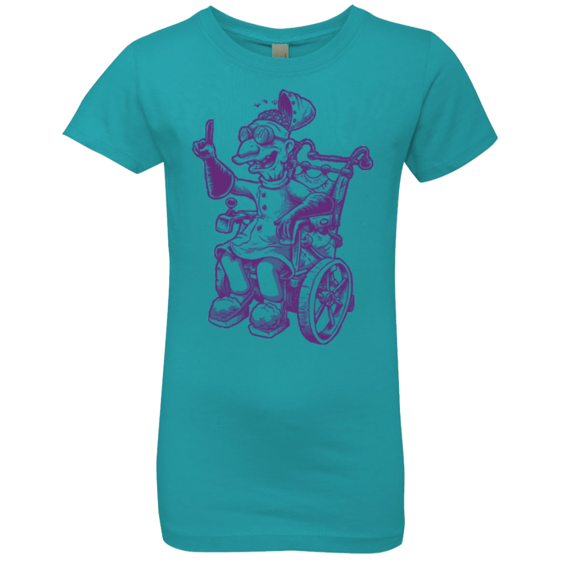 T-Shirts Tahiti Blue / YXS Finklesworth Girls Premium T-Shirt