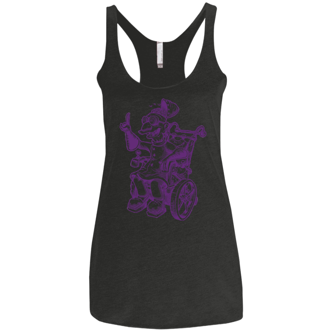 T-Shirts Vintage Black / X-Small Finklesworth Women's Triblend Racerback Tank