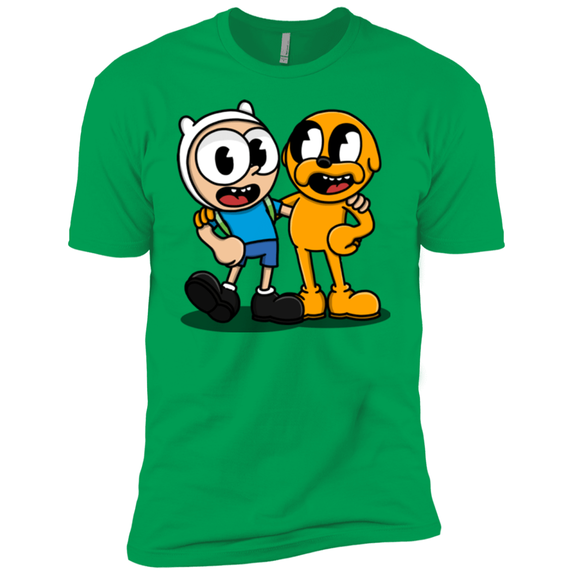 T-Shirts Kelly Green / YXS Finnhead and Jakeman Boys Premium T-Shirt