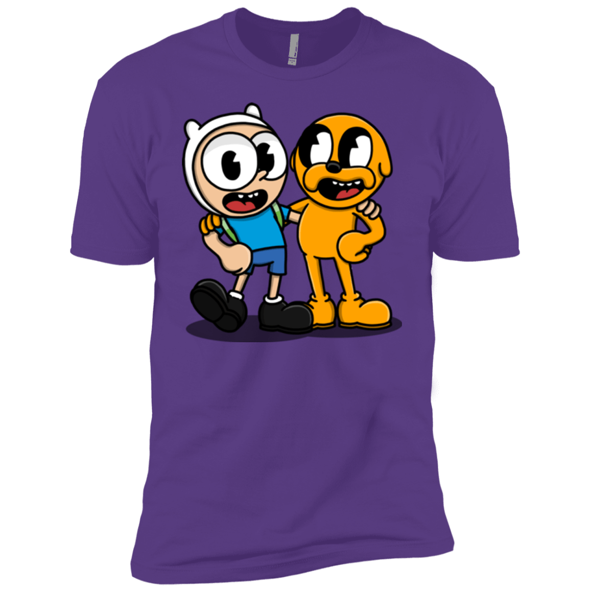 T-Shirts Purple Rush / YXS Finnhead and Jakeman Boys Premium T-Shirt