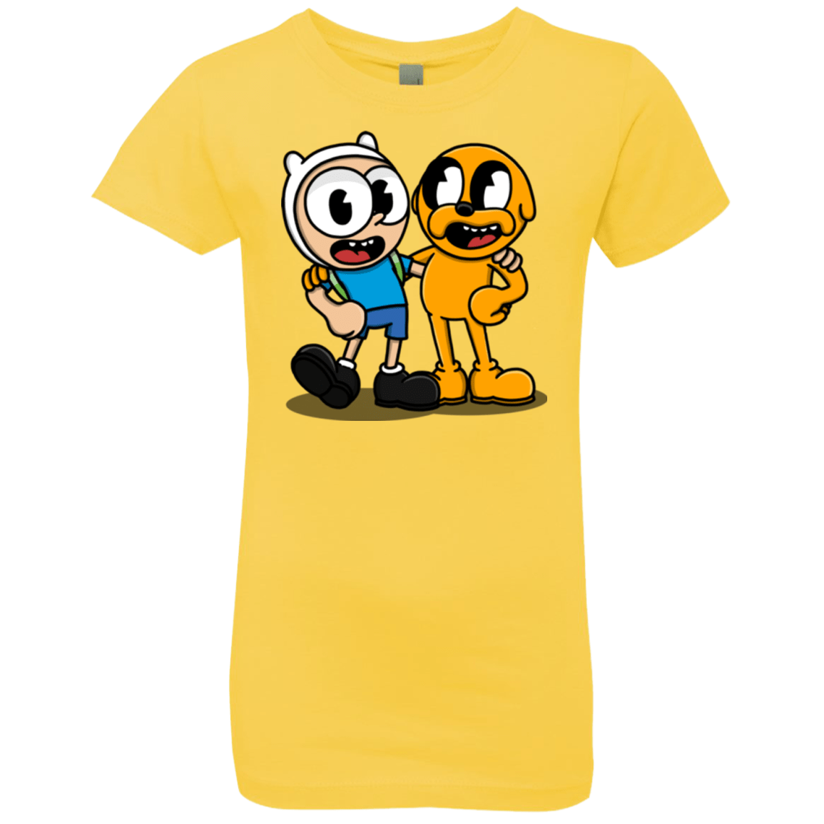 T-Shirts Vibrant Yellow / YXS Finnhead and Jakeman Girls Premium T-Shirt