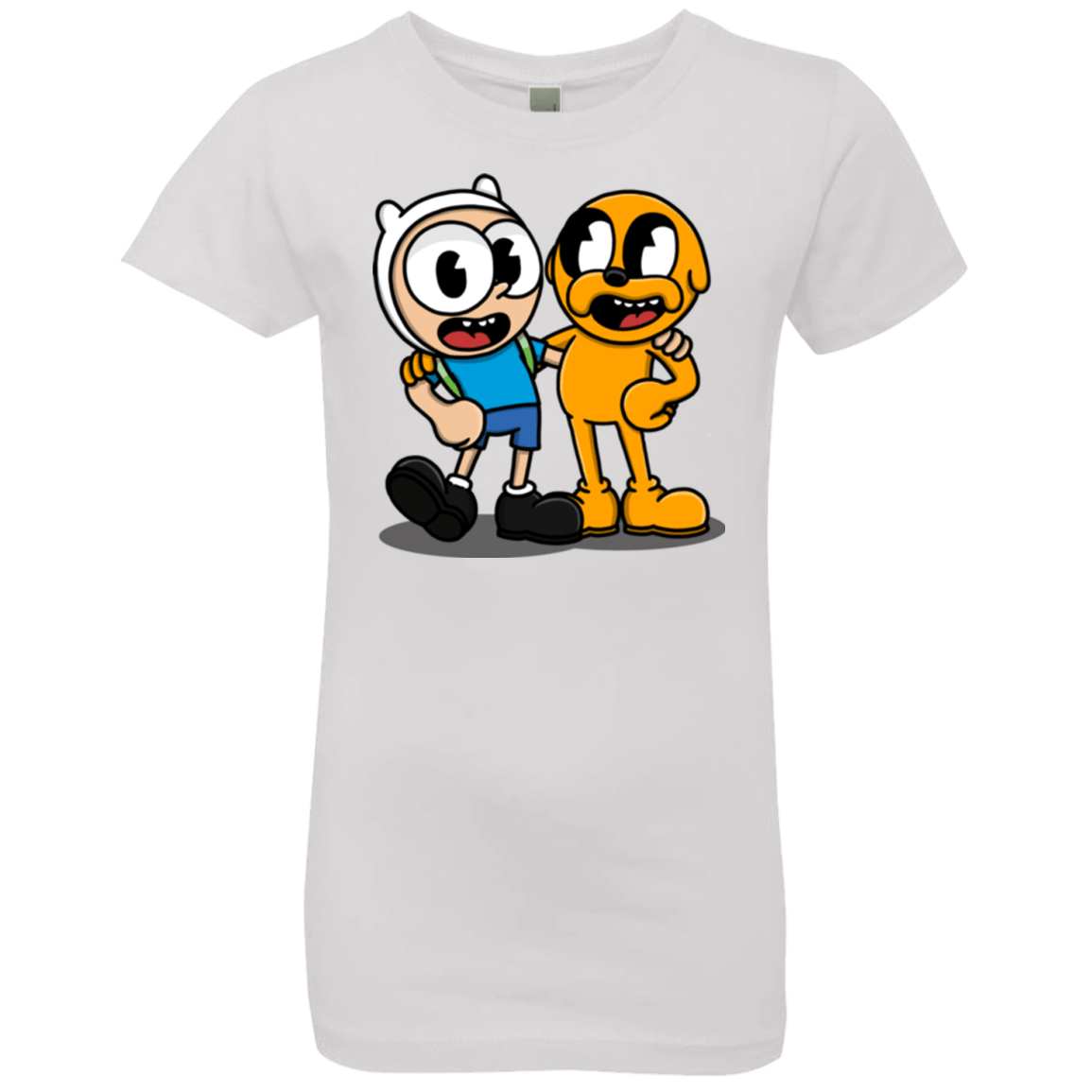 T-Shirts White / YXS Finnhead and Jakeman Girls Premium T-Shirt