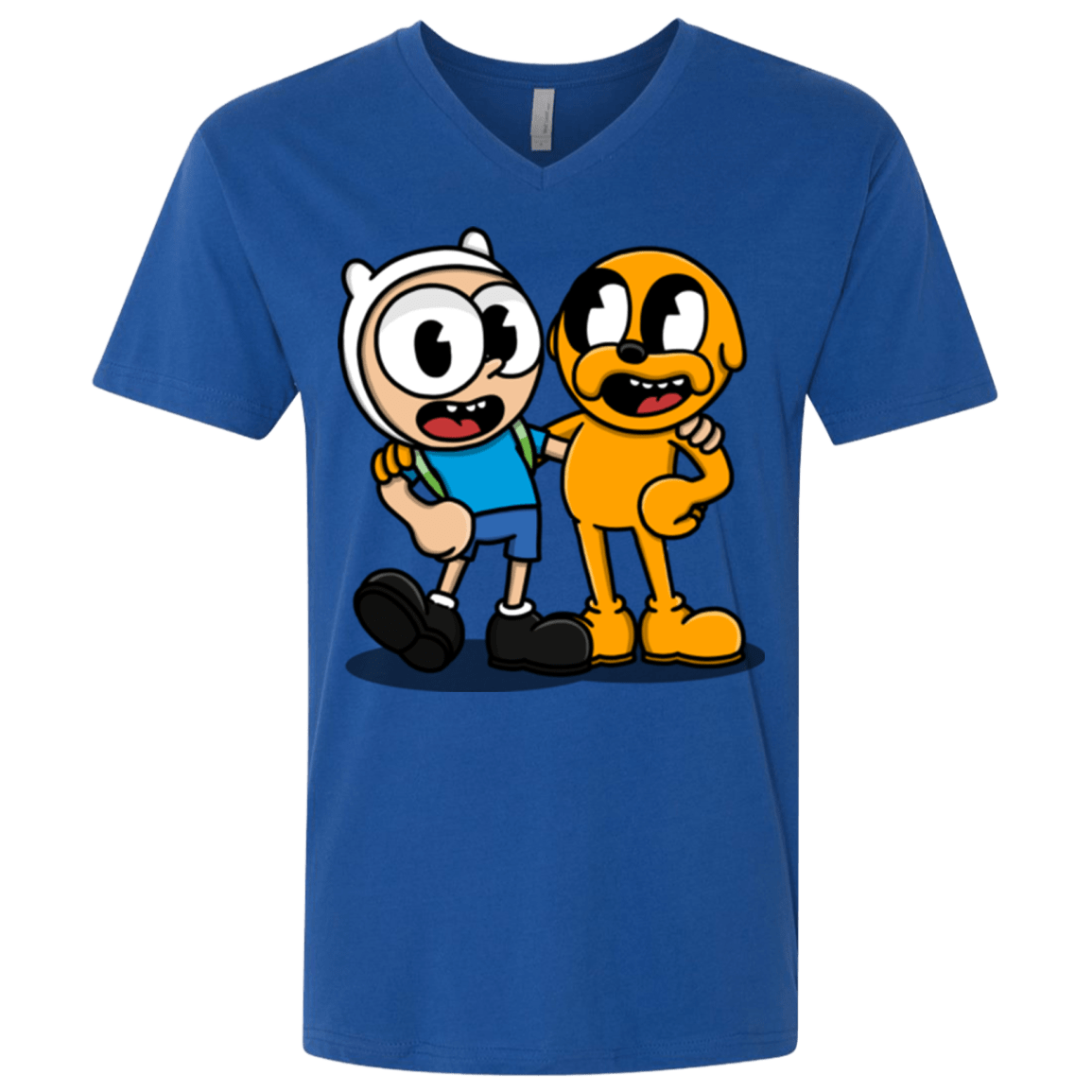 T-Shirts Royal / X-Small Finnhead and Jakeman Men's Premium V-Neck
