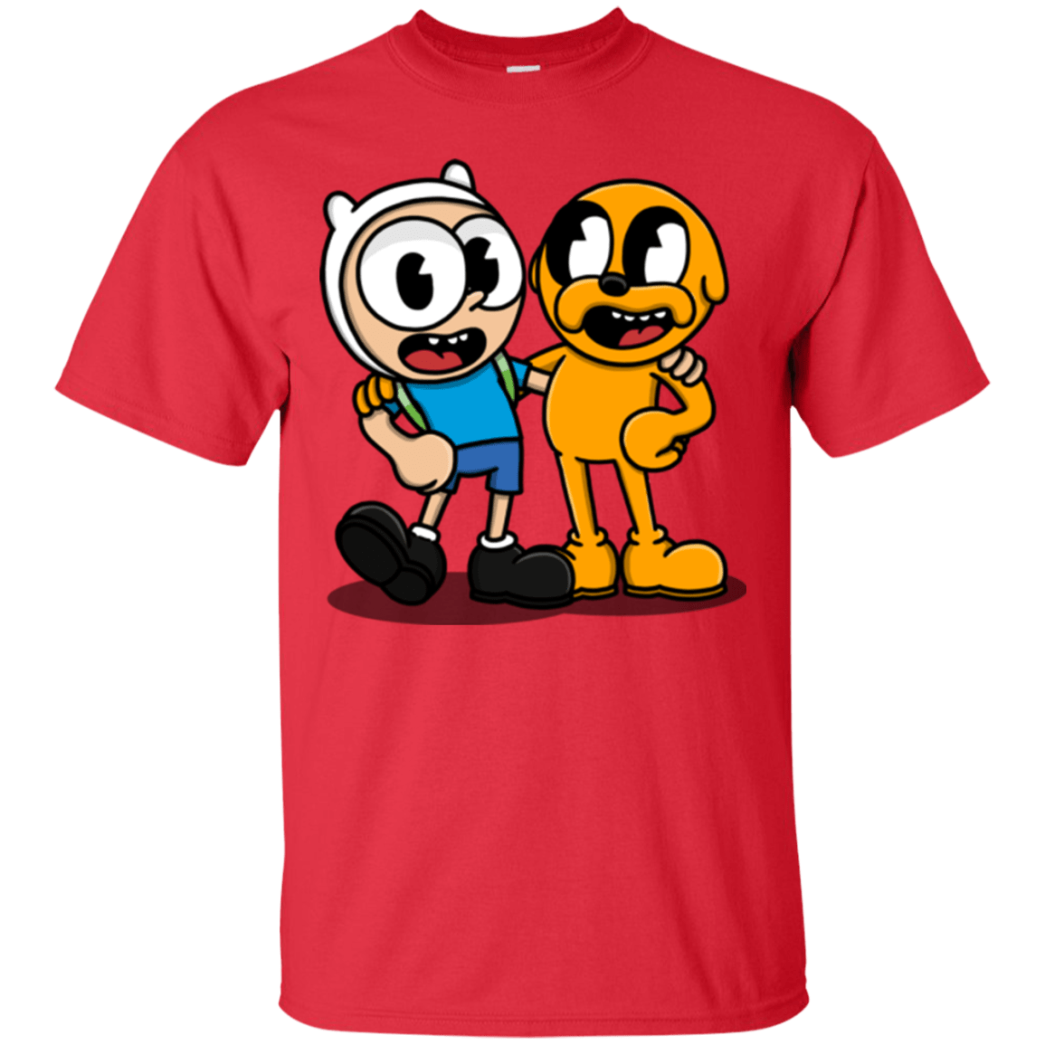 T-Shirts Red / S Finnhead and Jakeman T-Shirt