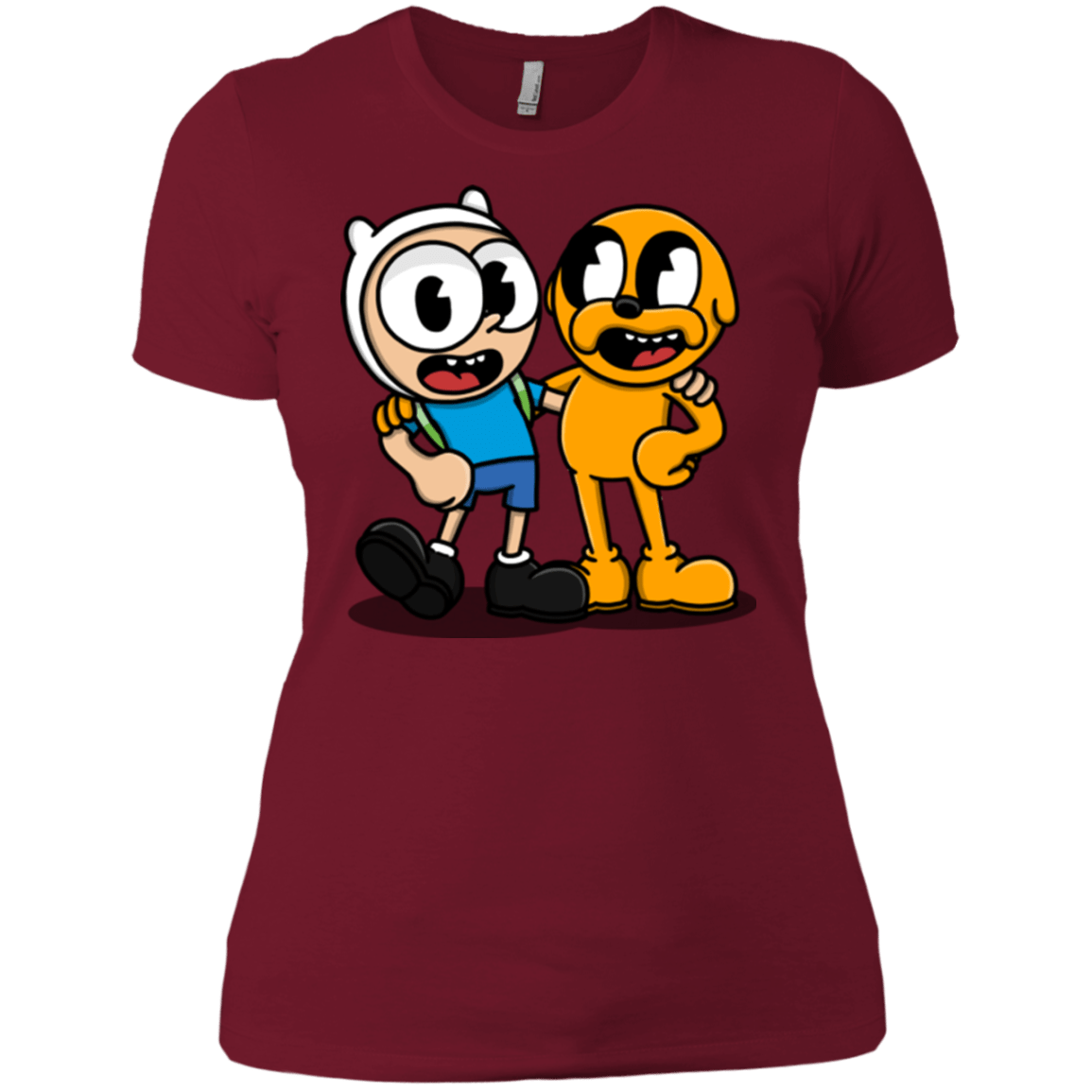 T-Shirts Scarlet / X-Small Finnhead and Jakeman Women's Premium T-Shirt