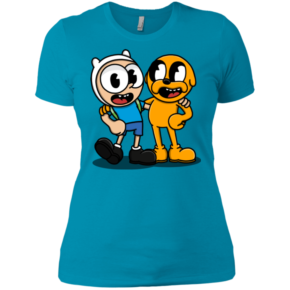 T-Shirts Turquoise / X-Small Finnhead and Jakeman Women's Premium T-Shirt