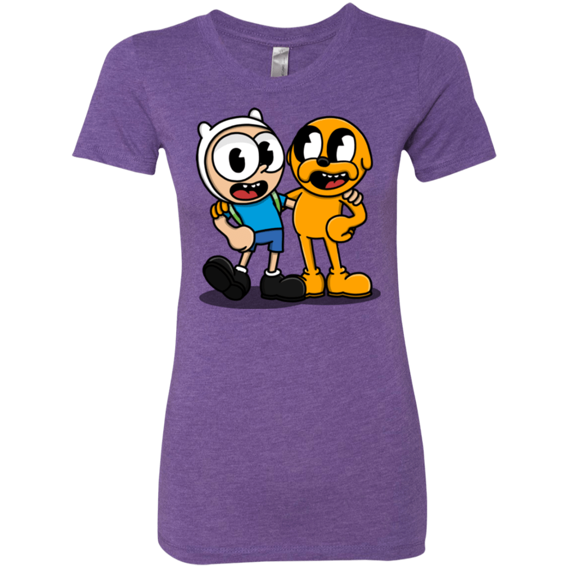 T-Shirts Purple Rush / S Finnhead and Jakeman Women's Triblend T-Shirt