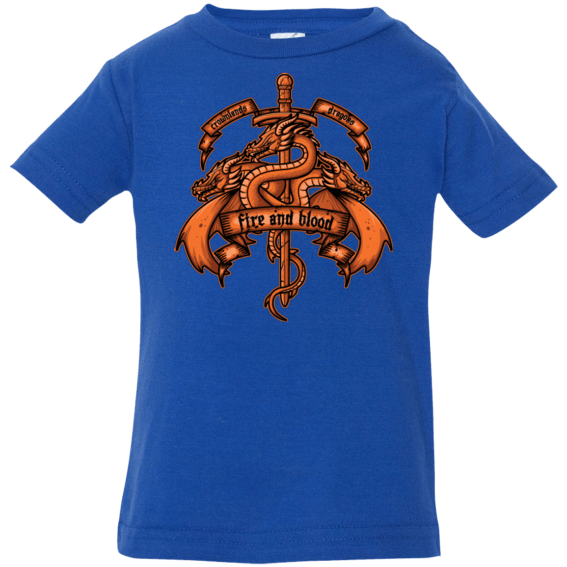 T-Shirts Royal / 6 Months FIRE AND BLOOD Infant PremiumT-Shirt