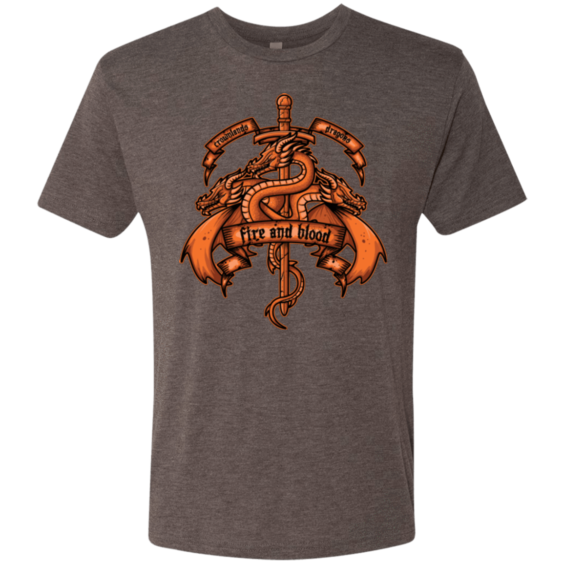 T-Shirts Macchiato / Small FIRE AND BLOOD Men's Triblend T-Shirt