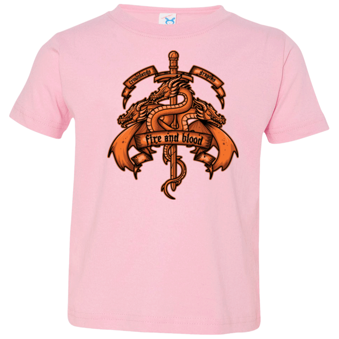 T-Shirts Pink / 2T FIRE AND BLOOD Toddler Premium T-Shirt