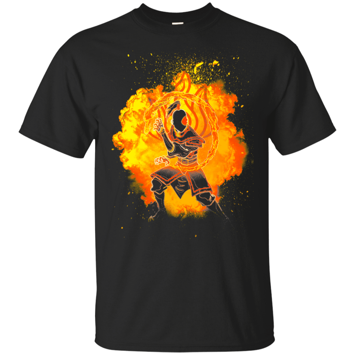 T-Shirts Black / S Fire Bender Soul T-Shirt