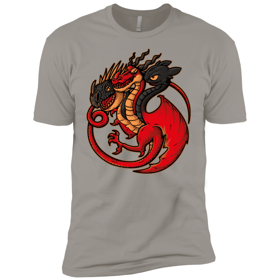 T-Shirts Light Grey / YXS FIRE BLOOD AND TRAINING Boys Premium T-Shirt