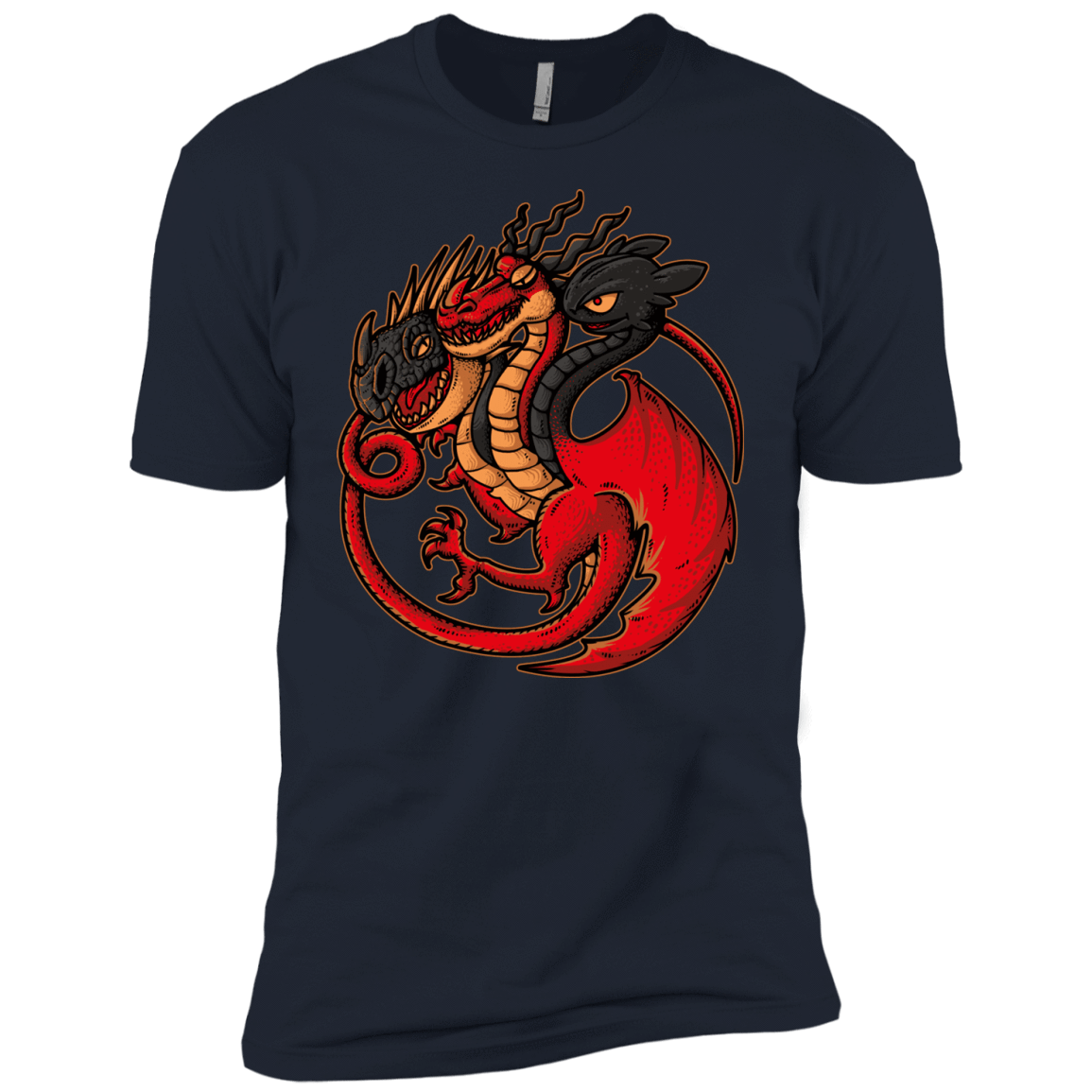 T-Shirts Midnight Navy / YXS FIRE BLOOD AND TRAINING Boys Premium T-Shirt