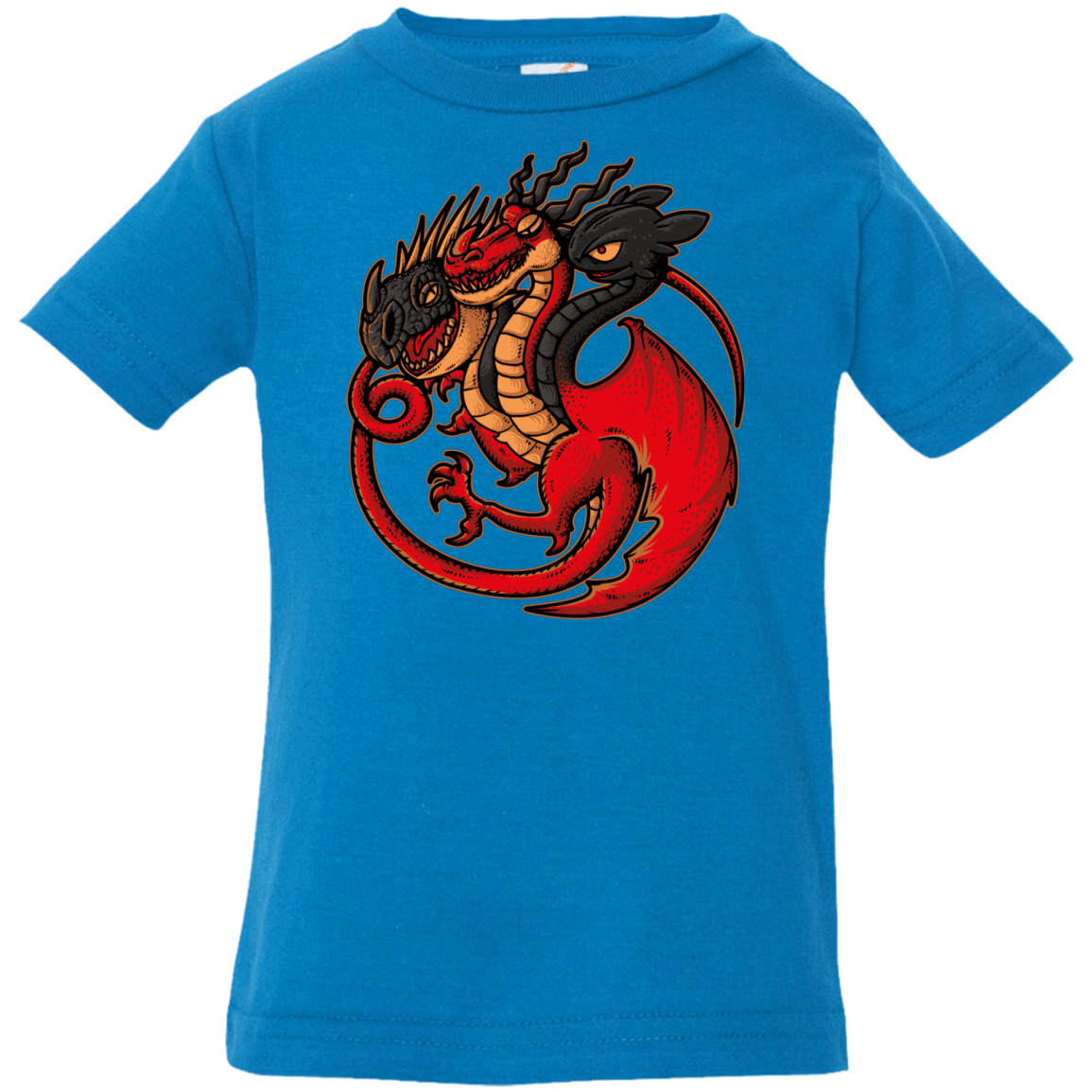 T-Shirts Cobalt / 6 Months FIRE BLOOD AND TRAINING Infant PremiumT-Shirt