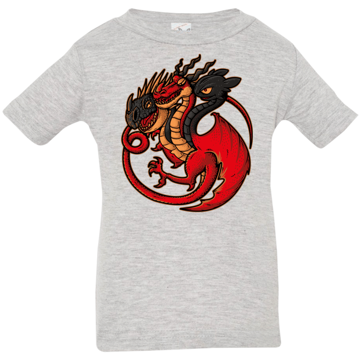 T-Shirts Heather / 6 Months FIRE BLOOD AND TRAINING Infant PremiumT-Shirt