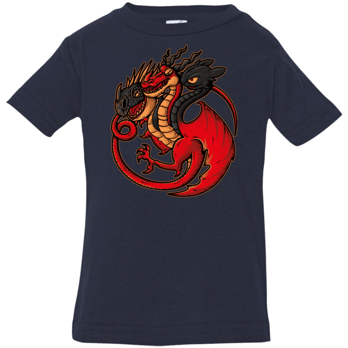 T-Shirts Navy / 6 Months FIRE BLOOD AND TRAINING Infant PremiumT-Shirt