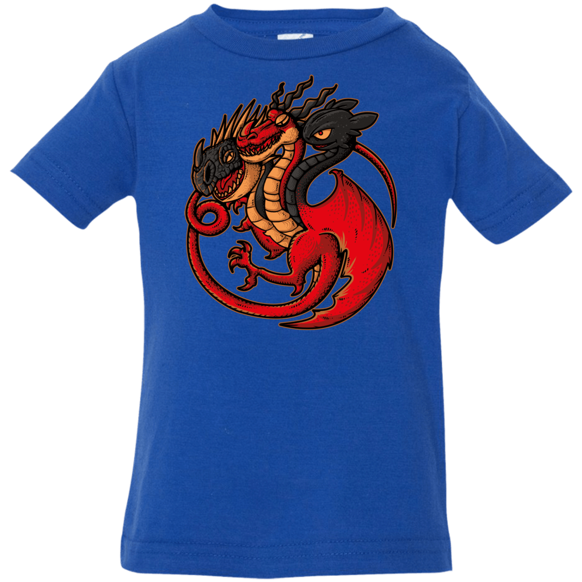 T-Shirts Royal / 6 Months FIRE BLOOD AND TRAINING Infant PremiumT-Shirt