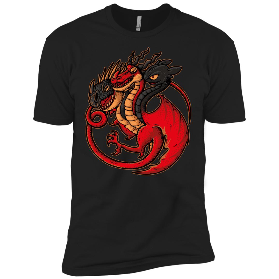 T-Shirts Black / X-Small FIRE BLOOD AND TRAINING Men's Premium T-Shirt