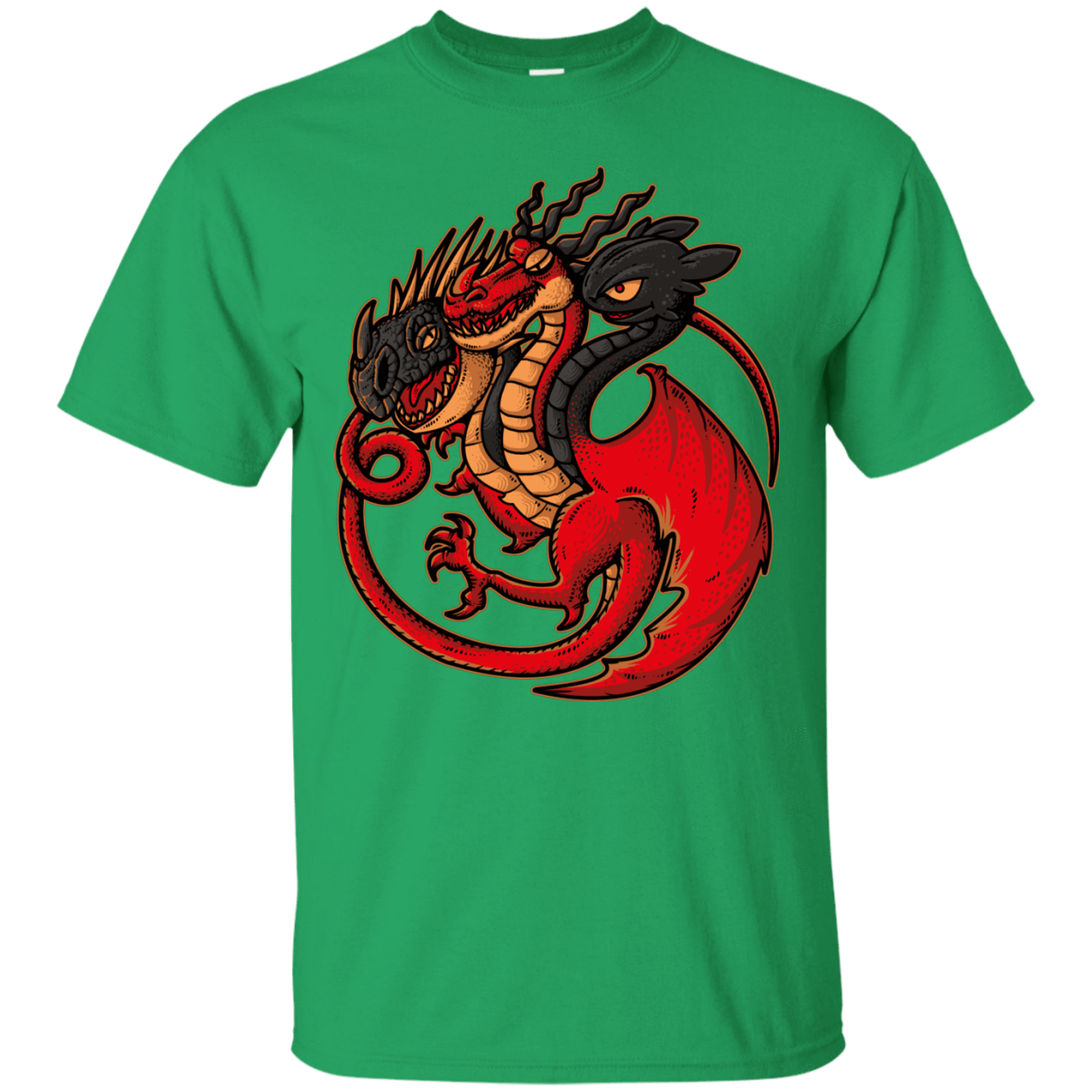 T-Shirts Irish Green / Small FIRE BLOOD AND TRAINING T-Shirt