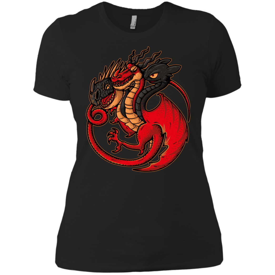 T-Shirts Black / X-Small FIRE BLOOD AND TRAINING Women's Premium T-Shirt