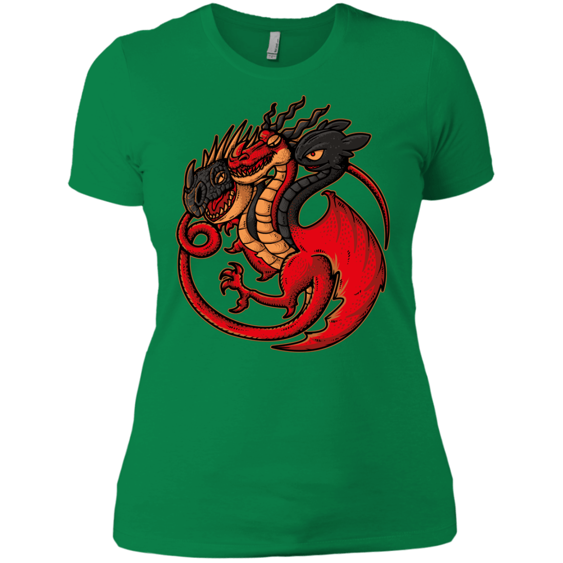 T-Shirts Kelly Green / X-Small FIRE BLOOD AND TRAINING Women's Premium T-Shirt