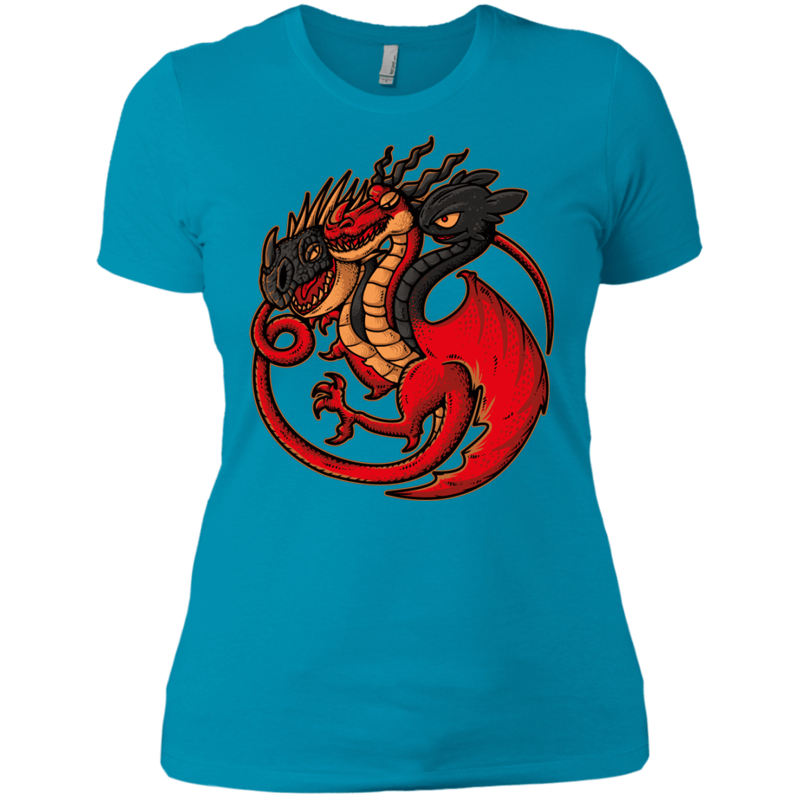 T-Shirts Turquoise / X-Small FIRE BLOOD AND TRAINING Women's Premium T-Shirt