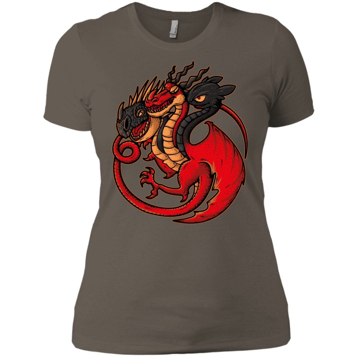 T-Shirts Warm Grey / X-Small FIRE BLOOD AND TRAINING Women's Premium T-Shirt