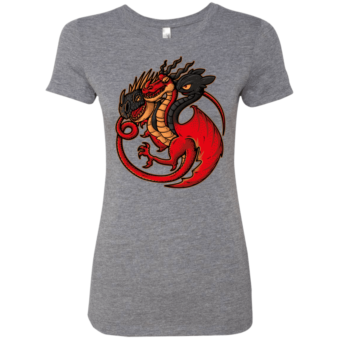 T-Shirts Premium Heather / Small FIRE BLOOD AND TRAINING Women's Triblend T-Shirt