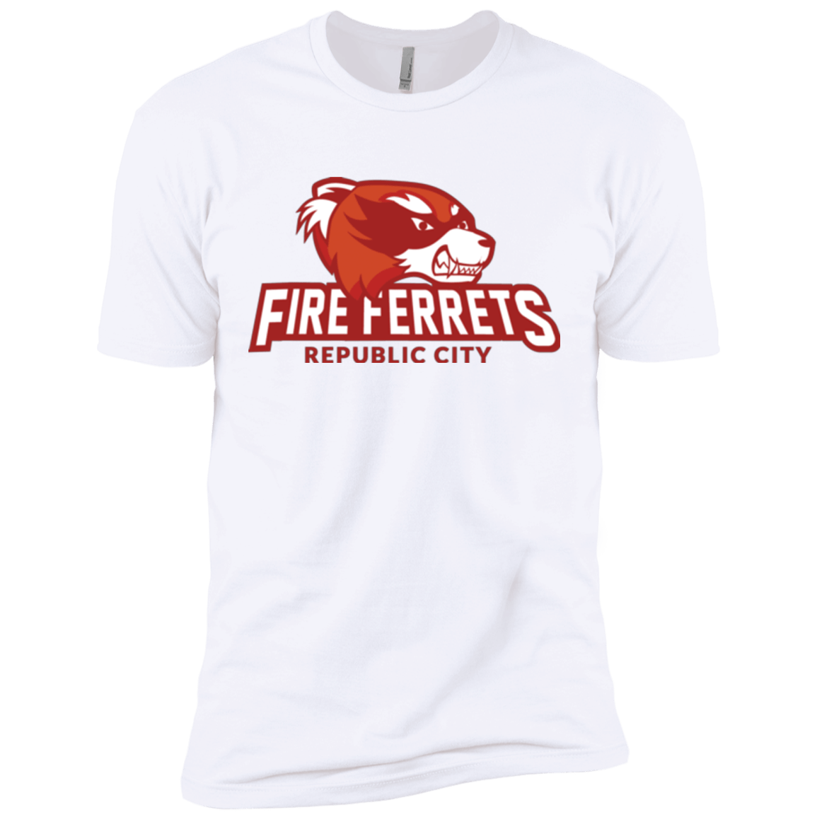 T-Shirts White / X-Small Fire Ferrets Men's Premium T-Shirt