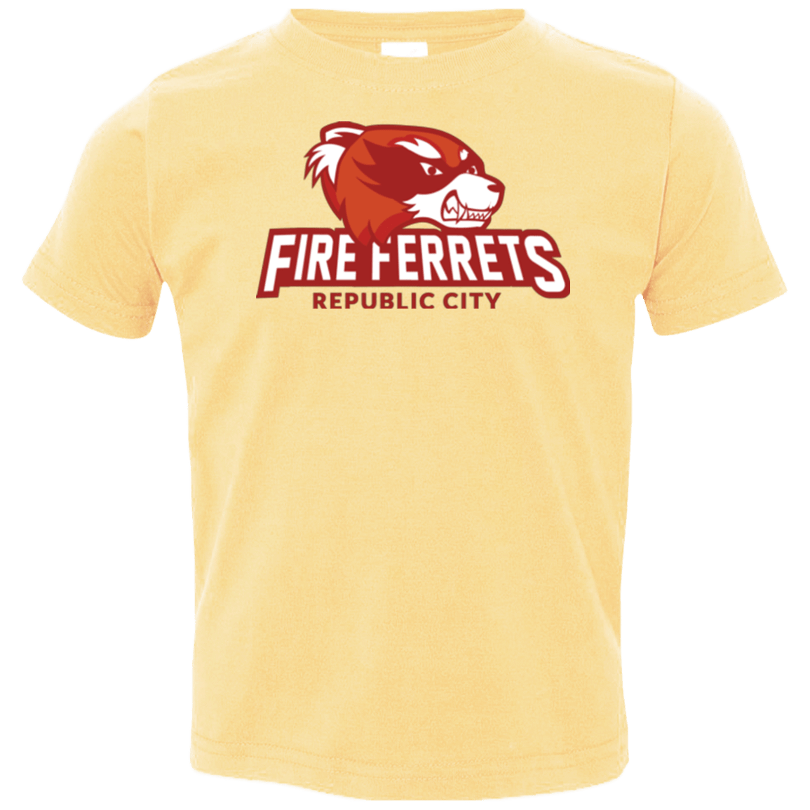T-Shirts Butter / 2T Fire Ferrets Toddler Premium T-Shirt