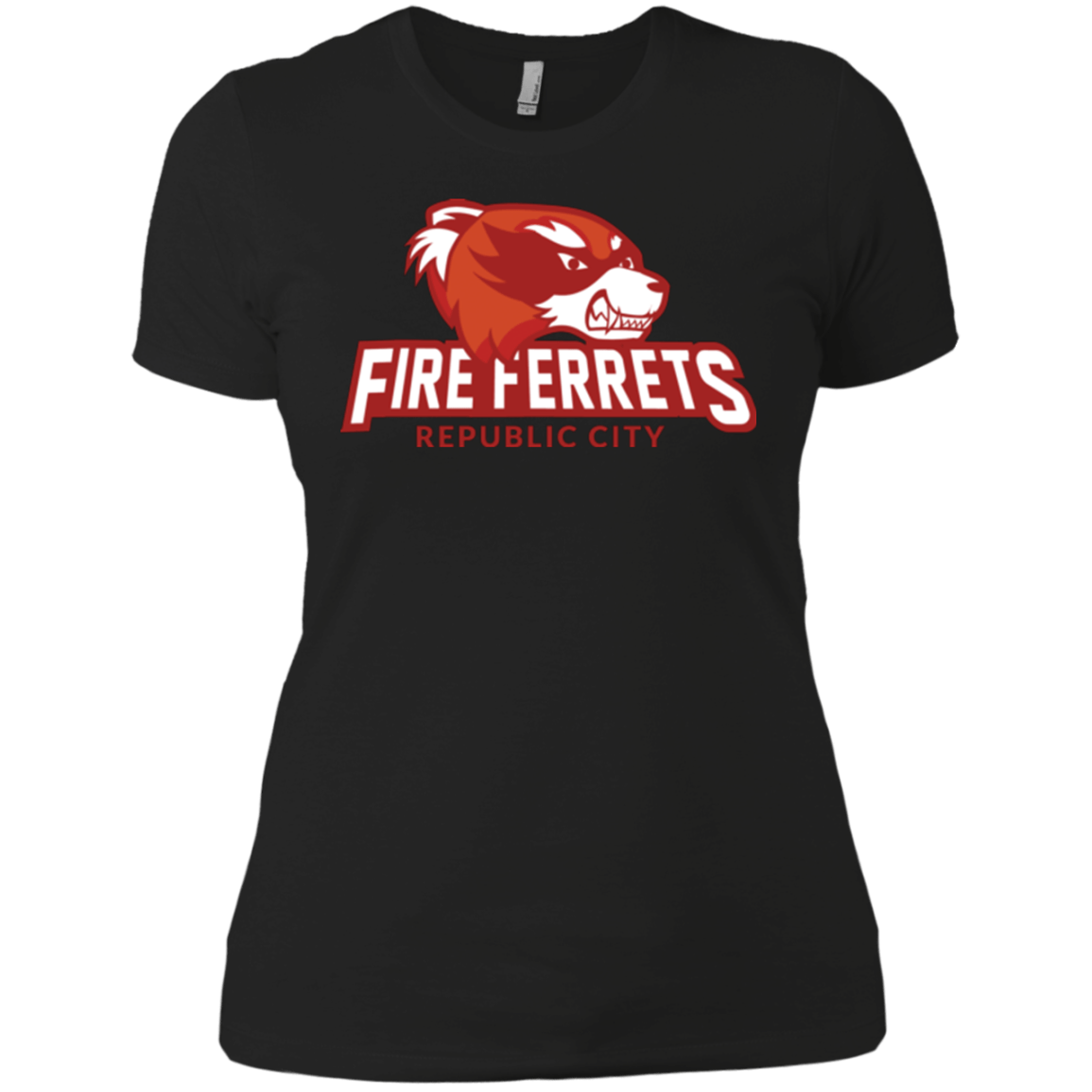 T-Shirts Black / X-Small Fire Ferrets Women's Premium T-Shirt