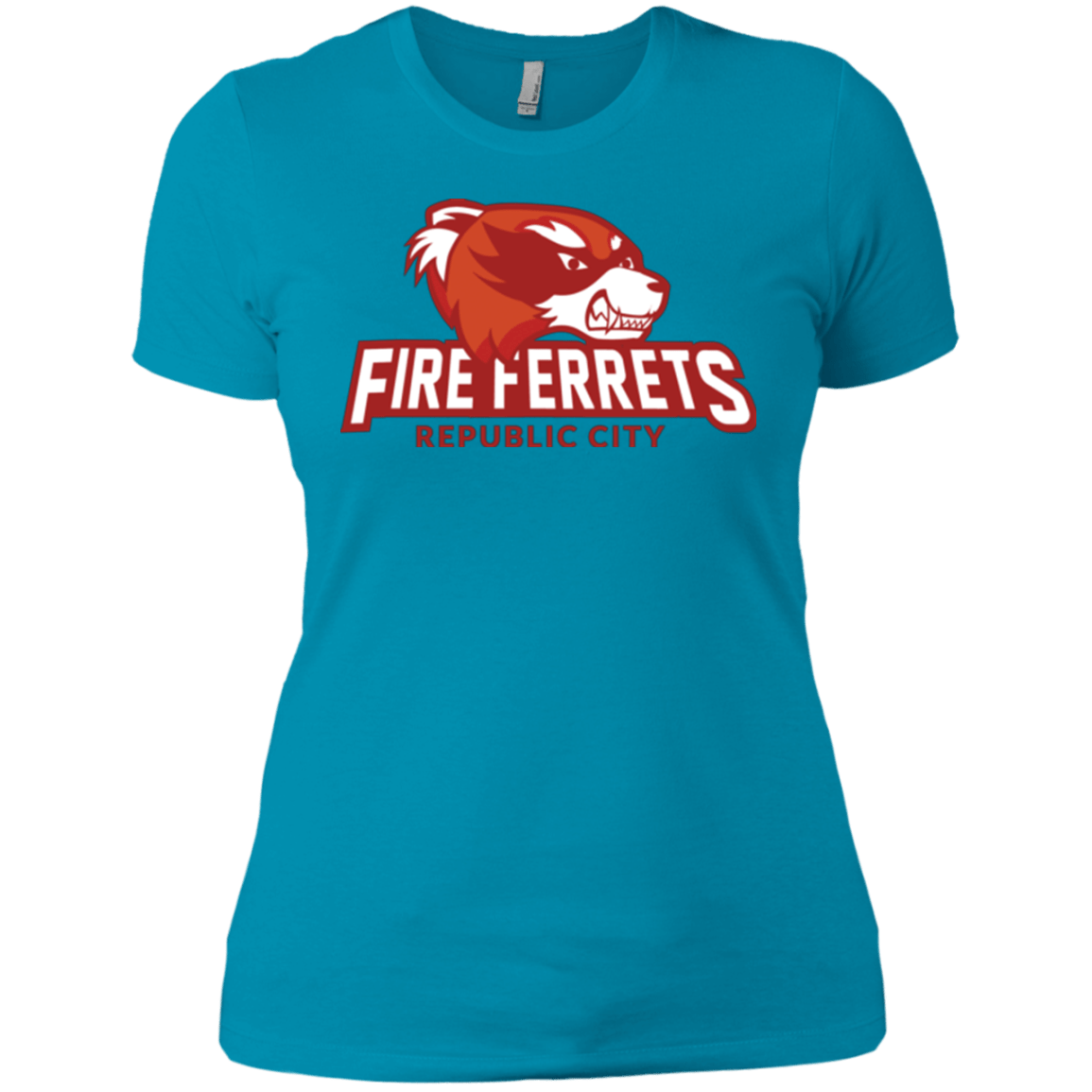 T-Shirts Turquoise / X-Small Fire Ferrets Women's Premium T-Shirt