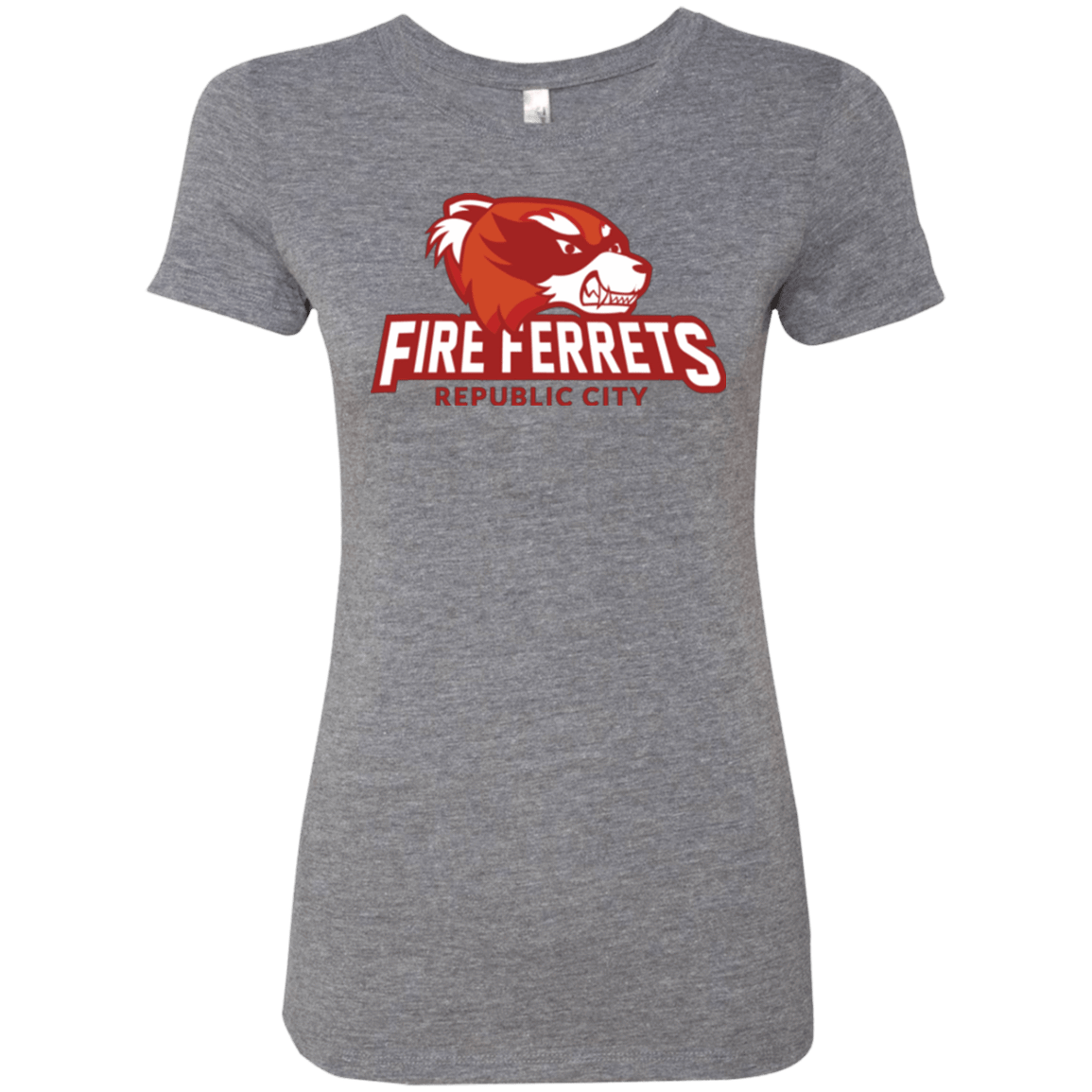 T-Shirts Premium Heather / Small Fire Ferrets Women's Triblend T-Shirt