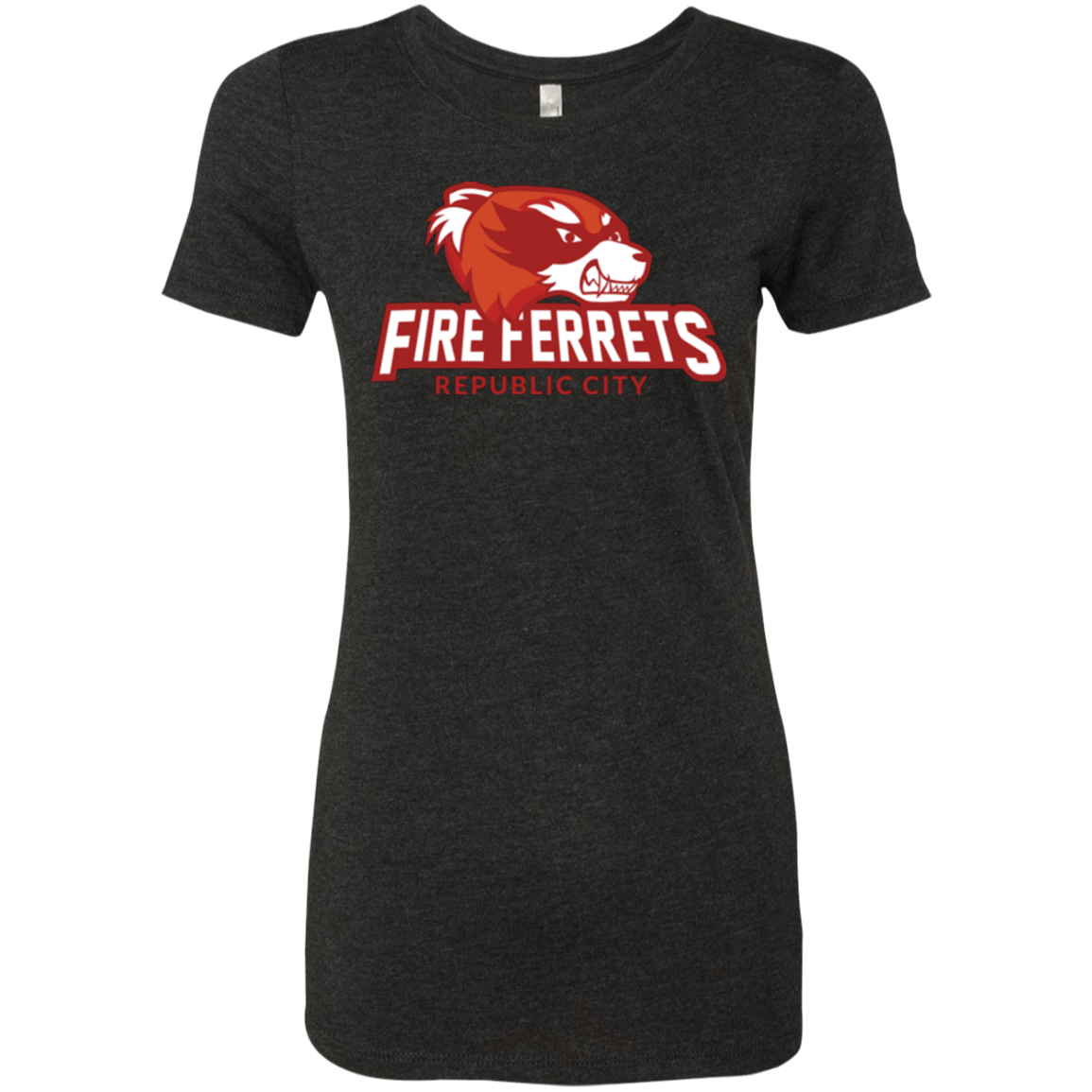 T-Shirts Vintage Black / Small Fire Ferrets Women's Triblend T-Shirt