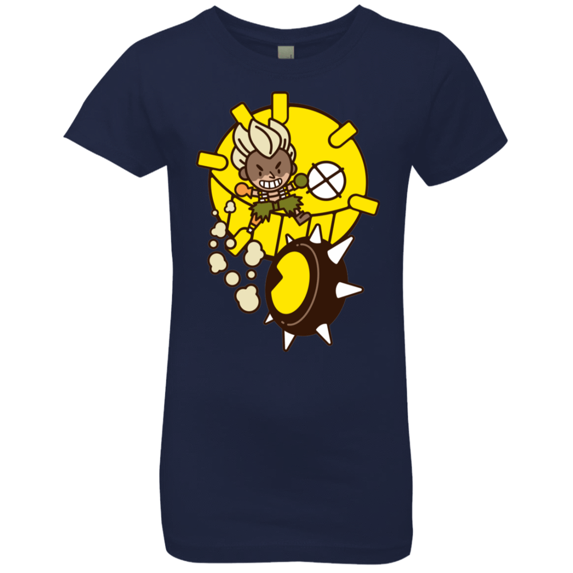 T-Shirts Midnight Navy / YXS Fire in the Hole Girls Premium T-Shirt