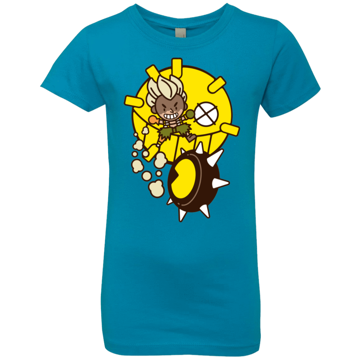 T-Shirts Turquoise / YXS Fire in the Hole Girls Premium T-Shirt